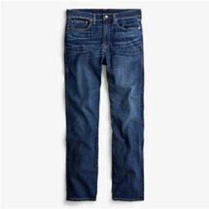J. Crew 770 Straight-Fit Stretch Jean in Light Indigo Cone Denim - 36 X 32